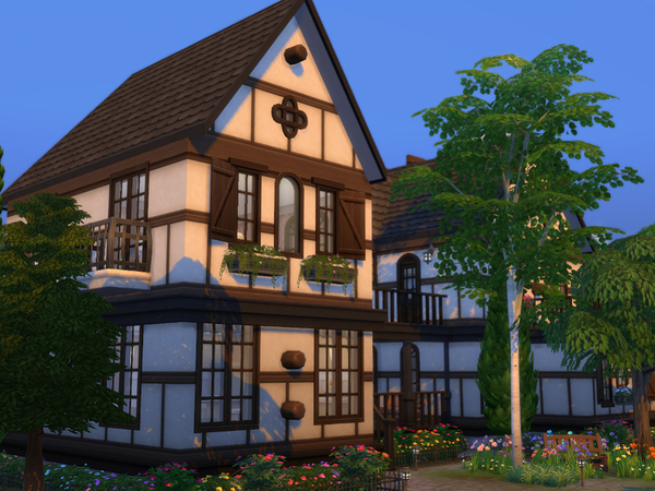 Sims 4 Magnolia Cottage by Ineliz at TSR