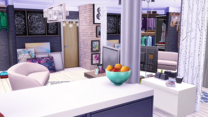 Sims 4 Dorm Apartment V.1 at Simkea