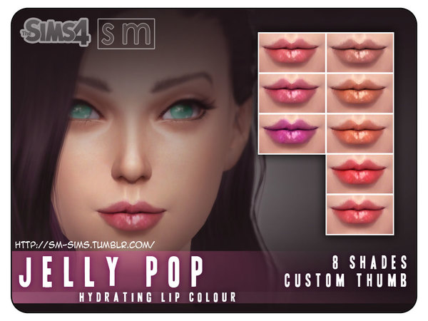 Sims 4 Hydrating Lip Colour by Screaming Mustard at TSR