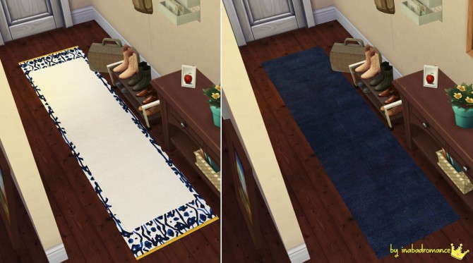 Sims 4 Muti Purpose Rug (long) at In a bad Romance
