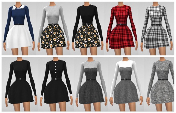 Sims 4 Dresses at Dani Paradise