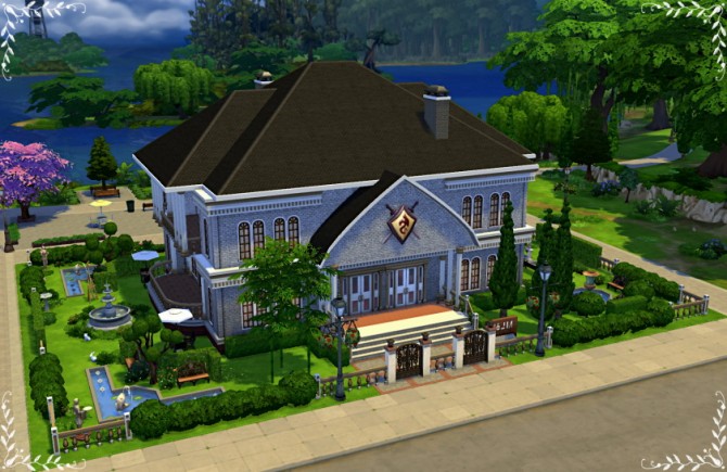 Sims 4 Art Gallery or Art House by alisa17 at Sims 3 Game