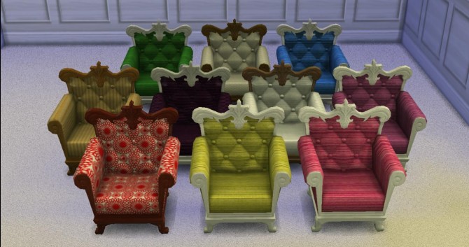 Sims 4 Creamson Living by AdonisPluto at Mod The Sims