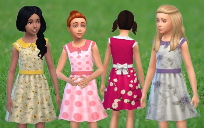 Sims 4 Princess Dress by Kiara24 at Mod The Sims