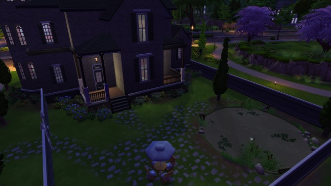 Sims 4 Dark Manor by RayanStar at Mod The Sims