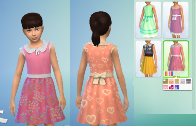 Sims 4 Princess Dress by Kiara24 at Mod The Sims