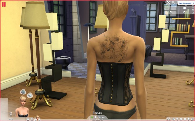 Sims 4 KF Tat Pack #25 Eldritch Horrors by KisaFayd at Mod The Sims
