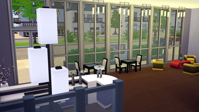 Sims 4 Fancy Cuboid (Gym) by egureh at Mod The Sims