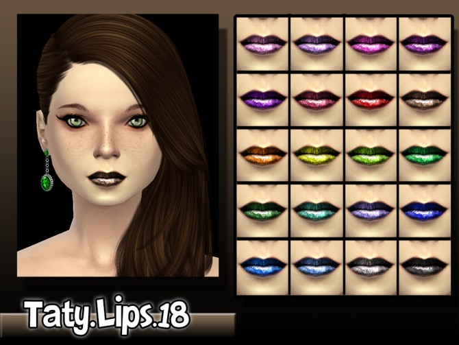 Sims 4 Lips 18 at Taty – Eámanë Palantír