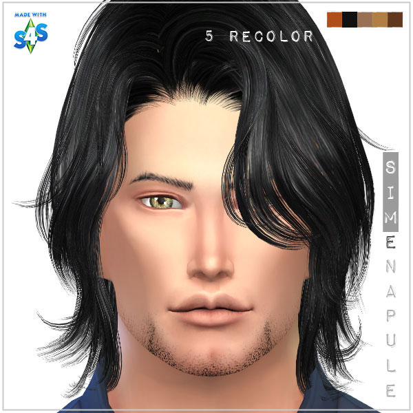 Sims 4 4 new beards by Ronja at Simenapule