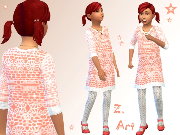 Sims 4 Chic Knit by Zuckerschnute20 at TSR