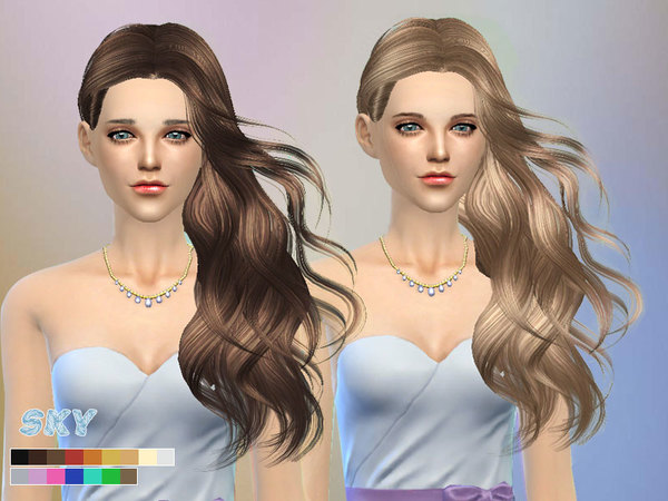 Sims 4 Hair 252 by Skysims at TSR