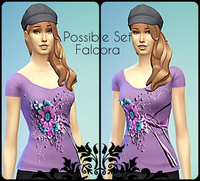 Sims 4 Possible Set 3 x 3 shirts at Petka Falcora