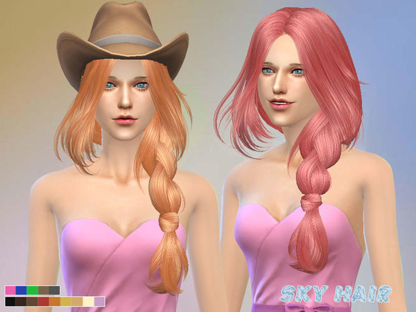 Sims 4 Hair 250 po by Skysims at TSR