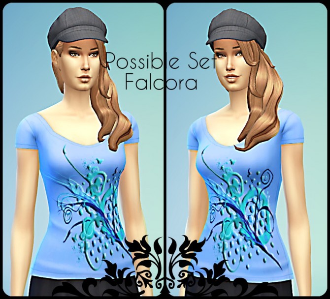 Sims 4 Possible Set 3 x 3 shirts at Petka Falcora