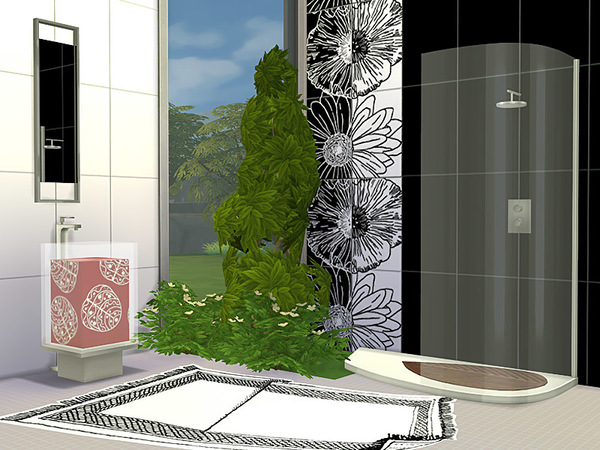 Sims 4 Bathroom Drop by Pilar at TSR
