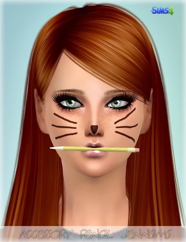 Sims 4 New Mesh Pencil at Jenni Sims