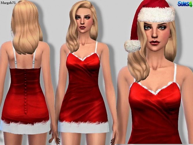 Sims 4 Santa Baby Slip by Margie at Sims Addictions
