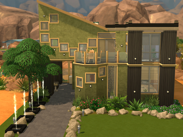 Sims 4 The Rey House by Ineliz at TSR