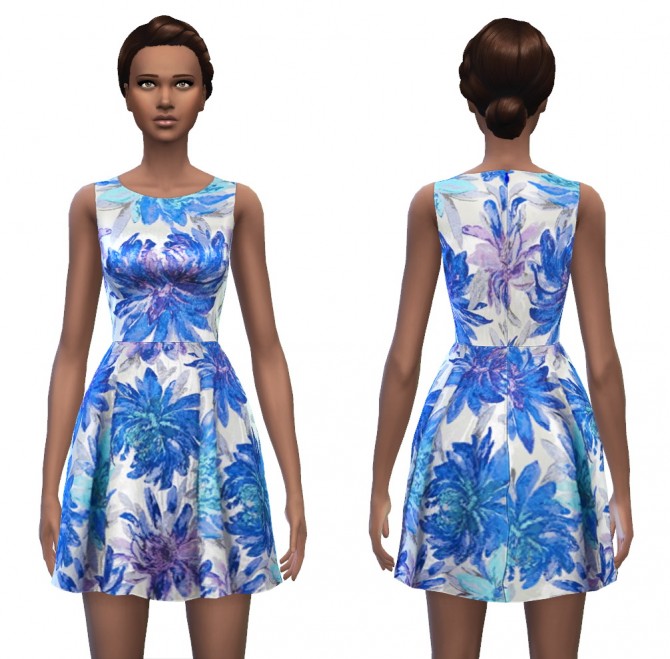 Sims 4 Ready To Wear Dress at Sim4ny