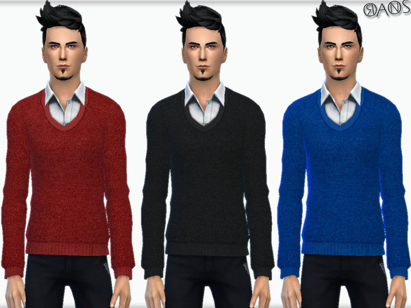 Sims 4 Lymann Merino Sweater by OranosTR at TSR