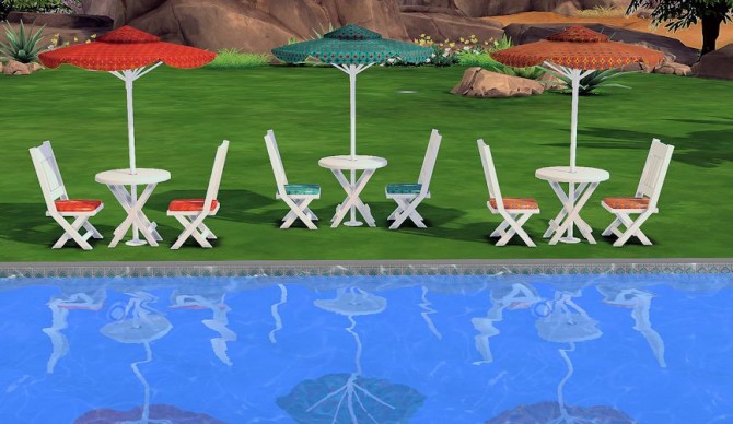 Sims 4 Garden set by Simalicious at Mod The Sims