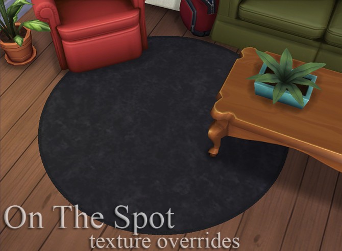 Sims 4 On The Spot Texture Replacements by mustluvcatz at Mod The Sims