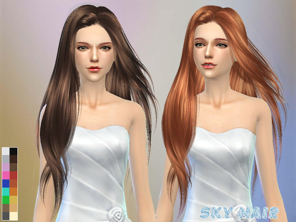 Sims 4 Hair 251 by Skysims at TSR