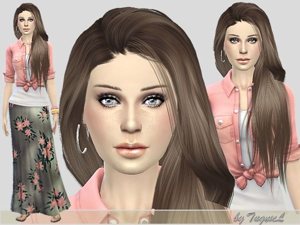 Sims 4 Carolina by TugmeL at TSR