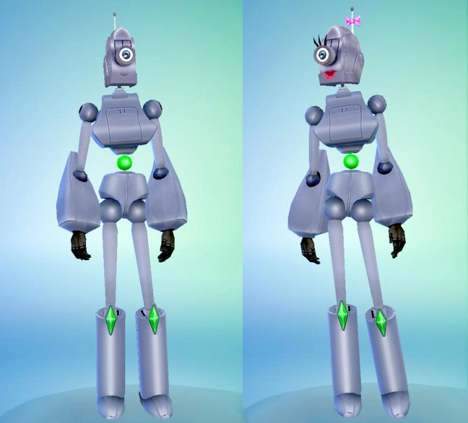 Sims 4 Servo robots from Sims by Esmeralda at Mod The Sims