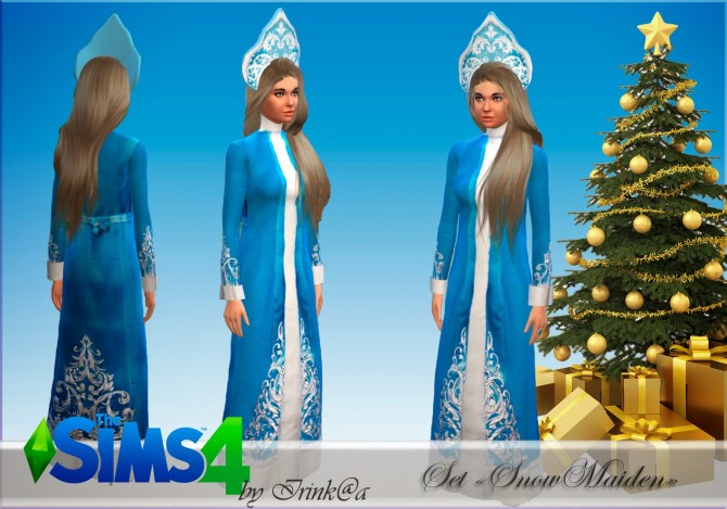 Sims 4 Snow Maiden set at Irink@a