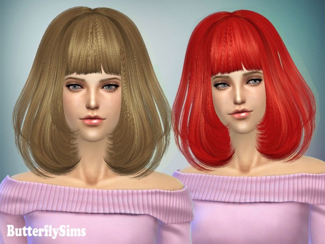 Sims 4 Hair 021 by YOYO (Pay) at Butterfly Sims