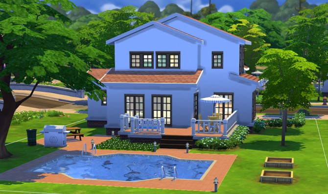 Sims 4 Simple house #5 by Ra2rd at Mod The Sims