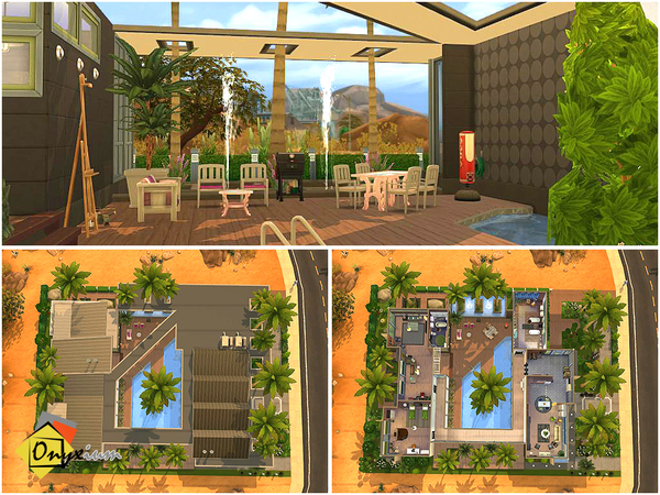 Sims 4 Menyauthe house by Onyxium at TSR