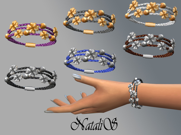 Sims 4 Good luck bracelet by NataliS at TSR