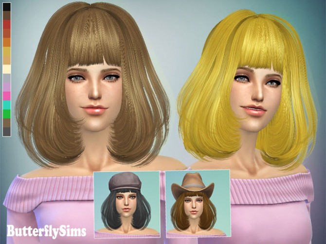 Sims 4 Hair 021 by YOYO (Pay) at Butterfly Sims