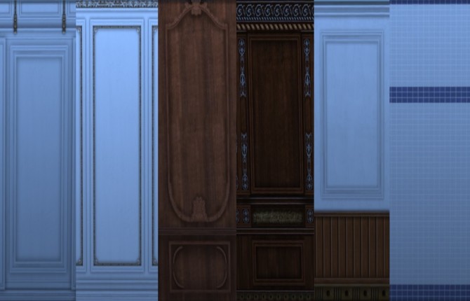 Sims 4 Titanic Wall Set by SimsObsessed at Mod The Sims