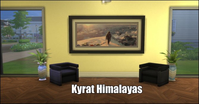 Sims 4 Far Cry 4 paintings by Bakie at Mod The Sims