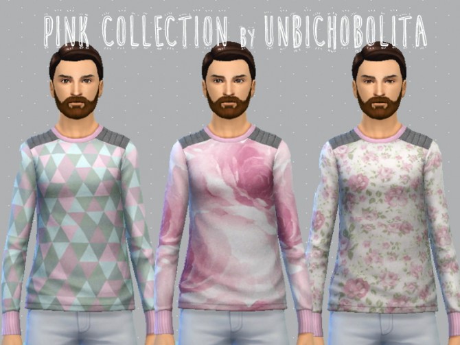 Sims 4 Super soft cozy pink sweaters at Un bichobolita