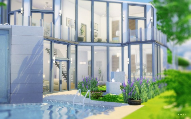 Sims 4 REFLECTIONS house at Alachie & Brick Sims