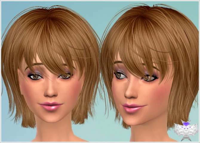 Sims 4 Conversion Hairs Set 6 at David Sims
