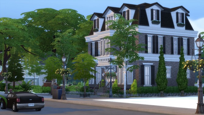 Sims 4 Seaside Manor Apartments at Jenba Sims