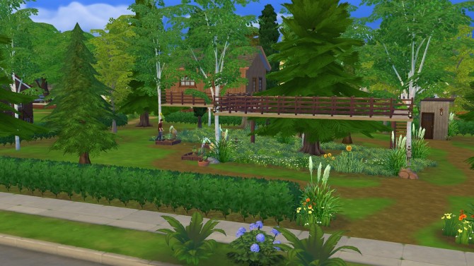 Sims 4 Aspen Tree Lodge by Sortyero29 at Mod The Sims