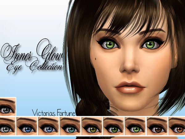 Sims 4 Inner Glow Eye by fortunecookie1 at TSR