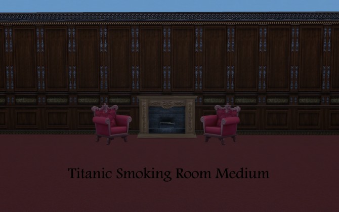 Sims 4 Titanic Wall Set by SimsObsessed at Mod The Sims
