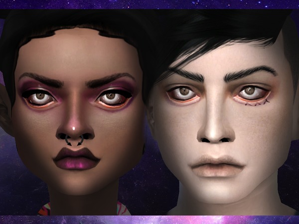Sims 4 J4IL EYE BAGS by Witch Sims at TSR