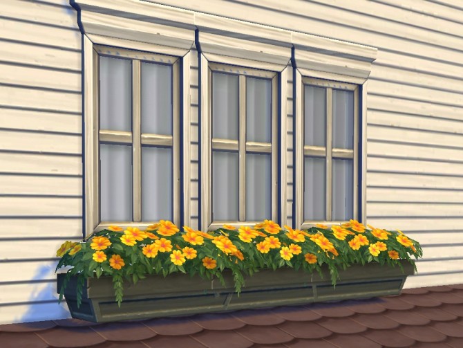 Sims 4 Flowerbox Fixes / Overrides by plasticbox at Mod The Sims