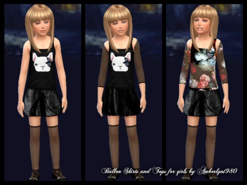 Sims 4 Cute Designer Set with Top at Amberlyn Designs