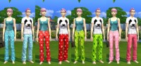 Holiday Cheer Sweatpants by xegtx at Mod The Sims