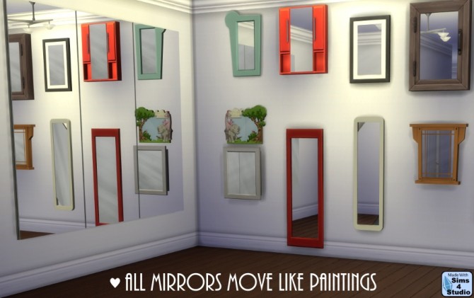 Sims 4 Better Mirrors   Alice Through The Looking Glass at Sims 4 Studio